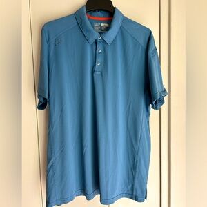 PAIR Men’s XL 5.11 polos blue short sleeve